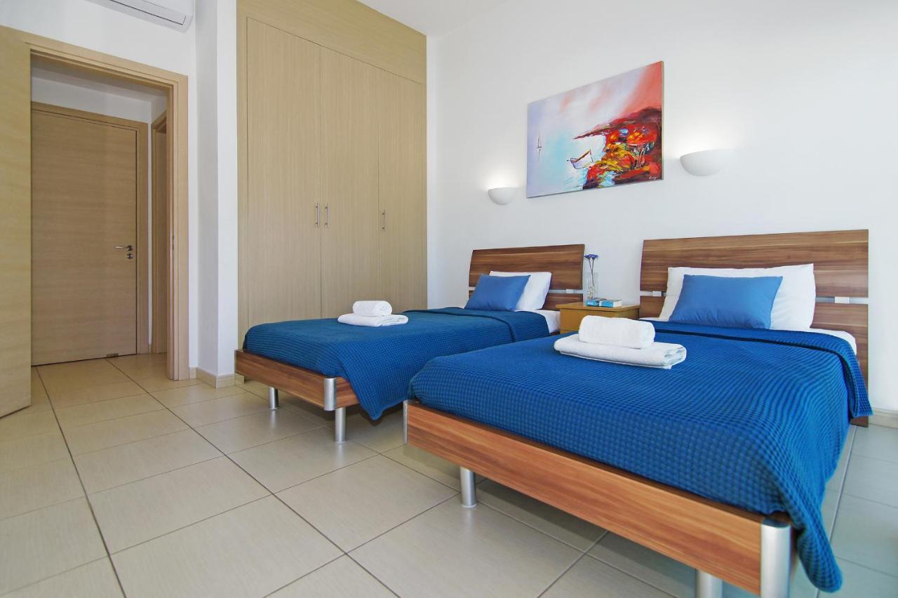 Calypso - Coralli Beachfront Apartment Protaras Exterior photo