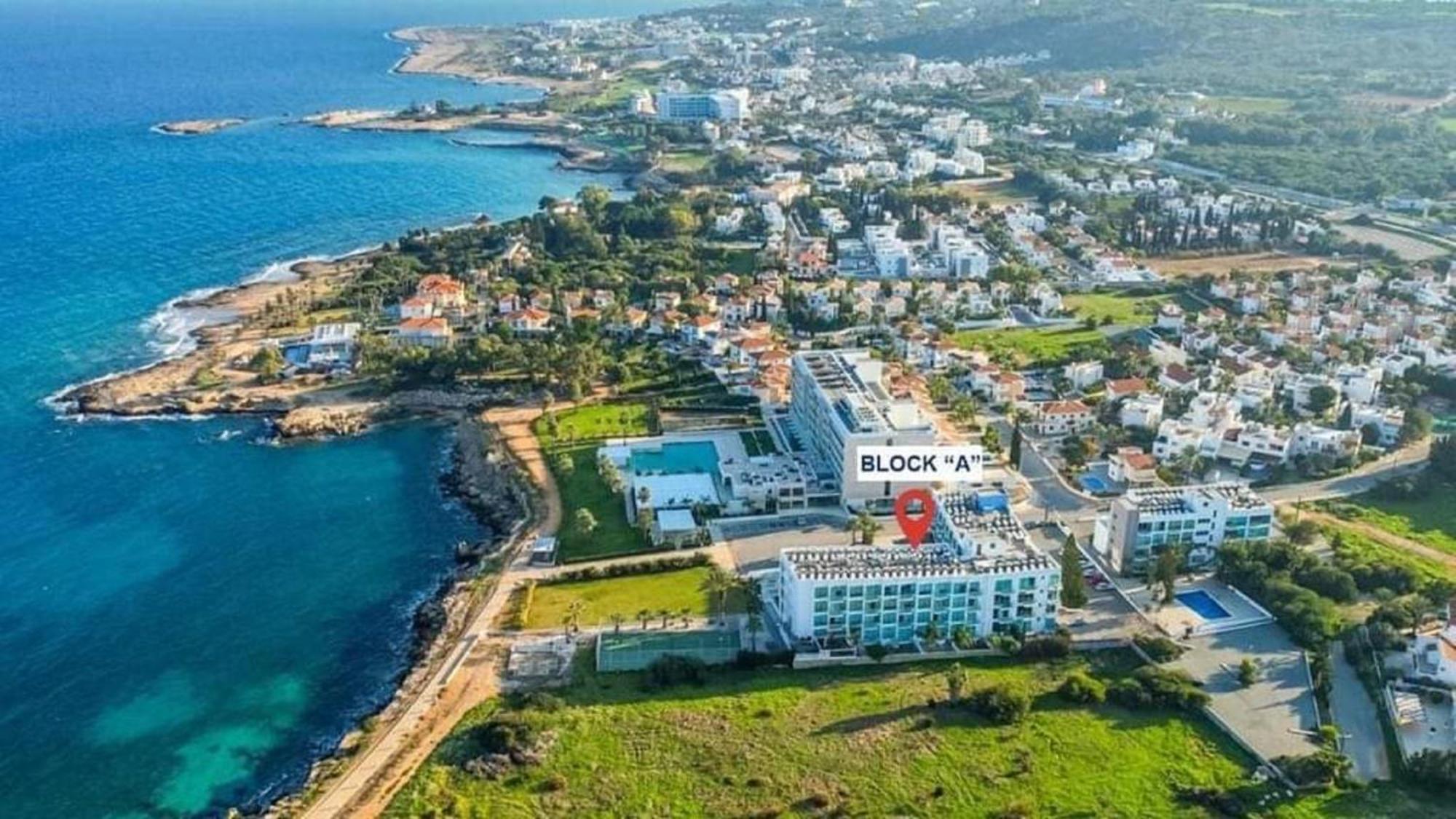 Calypso - Coralli Beachfront Apartment Protaras Exterior photo